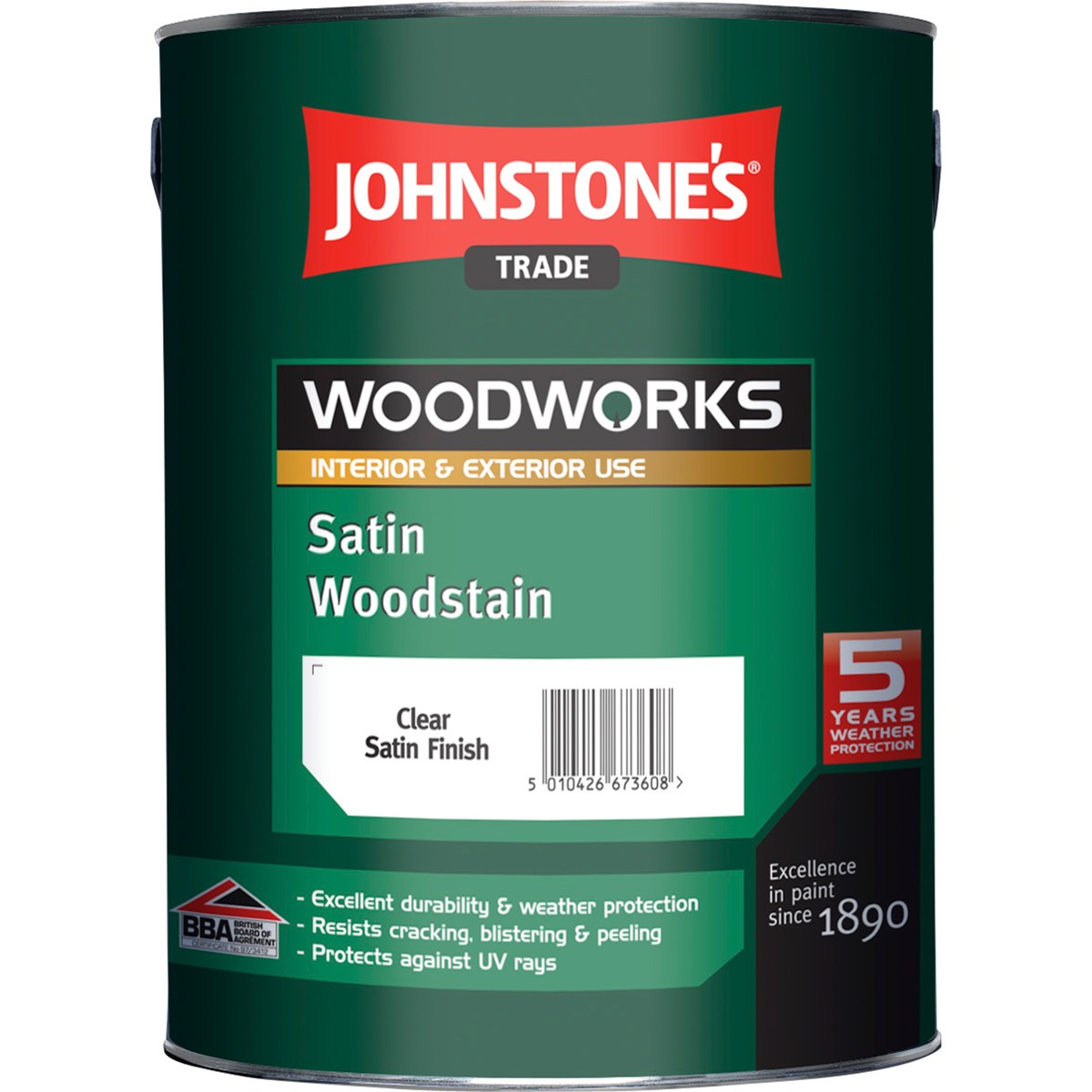 Johnstone's Satin Woodstain 0,75 l