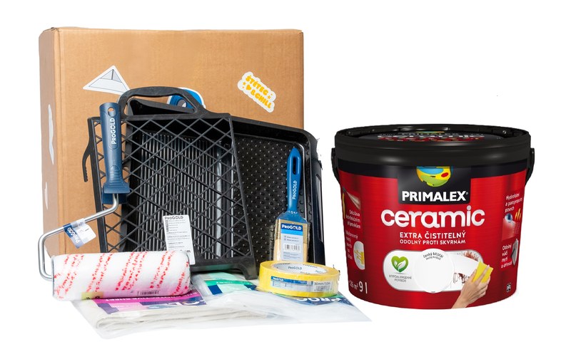 ALLin1 BOX: Extra čistitelný (Primalex Ceramic 9 l) 1 ks